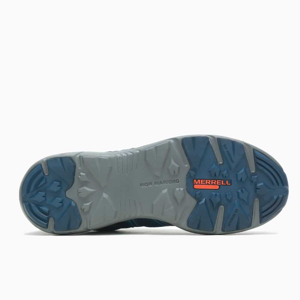 Blue Men's Merrell Fullbench Superlite Alloy Toe Work Shoes | Dubai-3179042