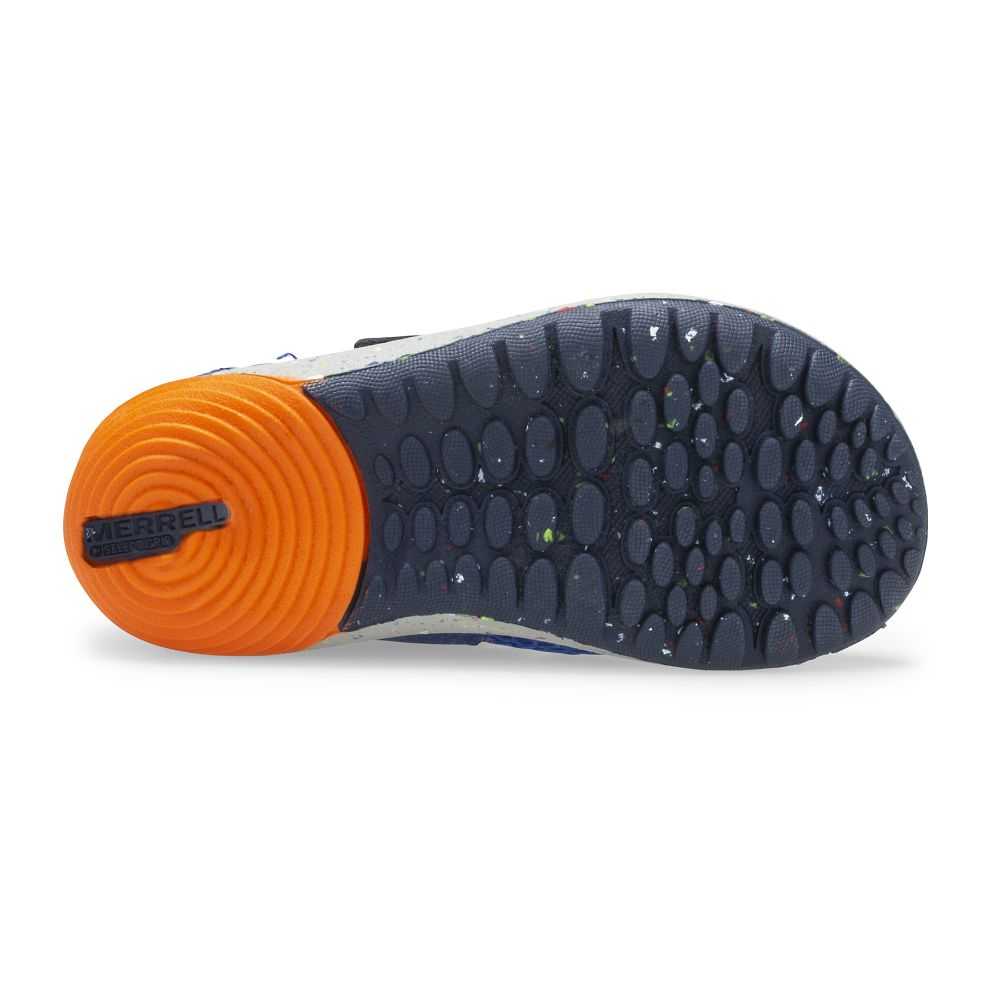 Blue/Orange Boys' Merrell Bare Steps® H2O Sneakers | Dubai-3607259