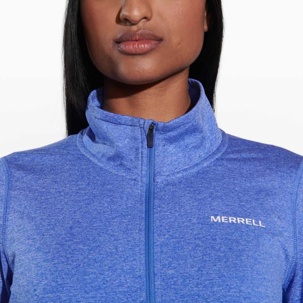 Blue Women's Merrell BetaTherm Sweatshirts | Dubai-1367048