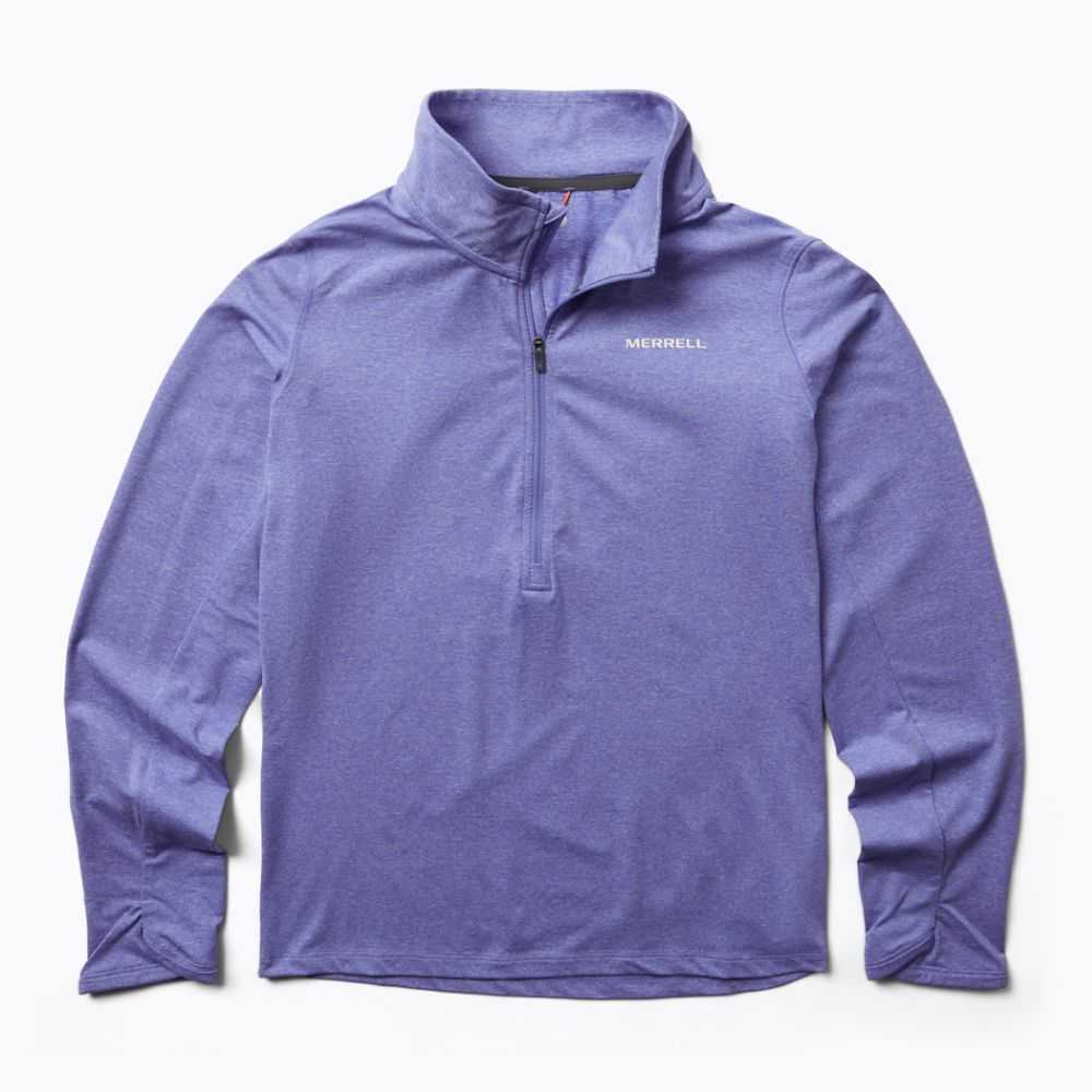 Blue Women's Merrell BetaTherm Sweatshirts | Dubai-1367048