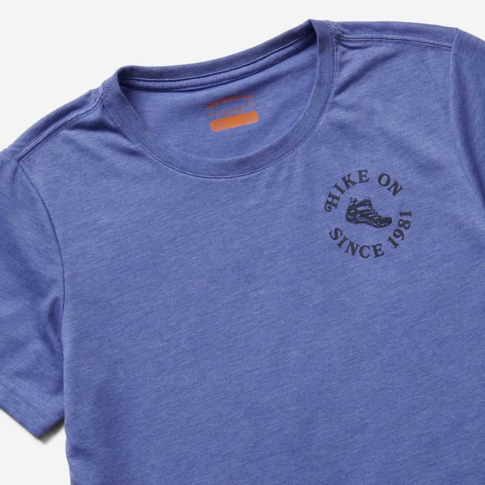 Blue Women's Merrell Hike T Shirts | Dubai-7549326