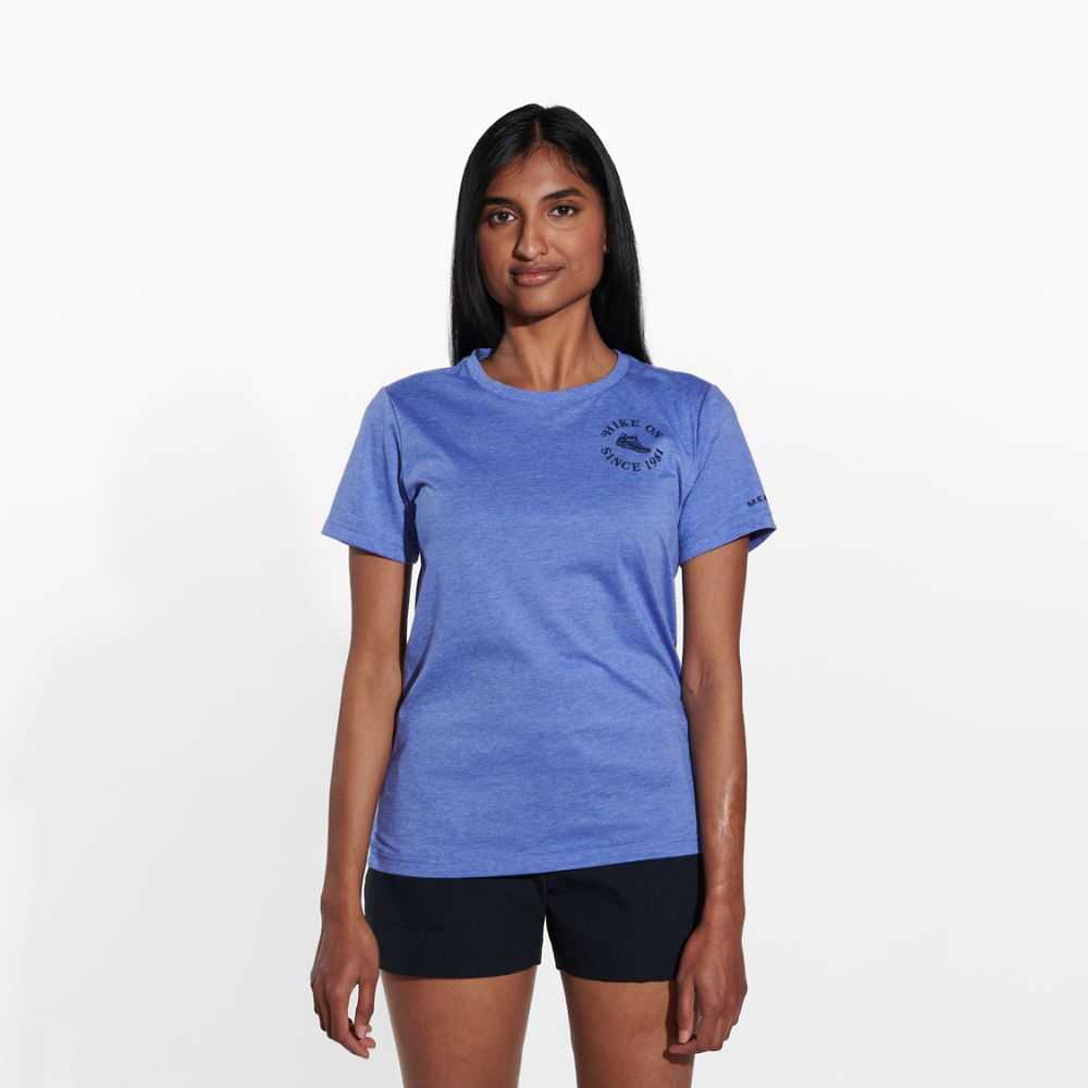 Blue Women\'s Merrell Hike T Shirts | Dubai-7549326