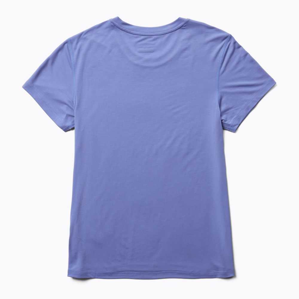 Blue Women's Merrell Tencel T Shirts | Dubai-0286197