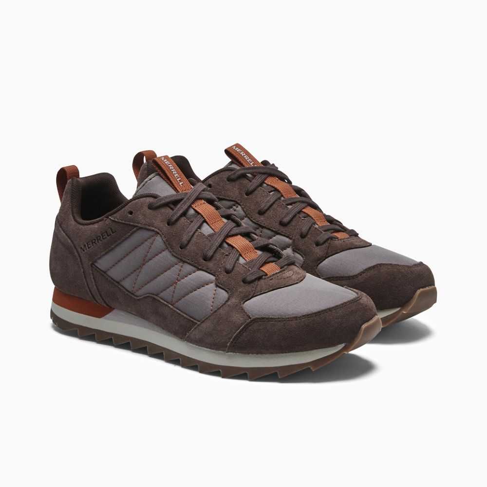 Brown Men's Merrell Alpine Sneakers | Dubai-9415237