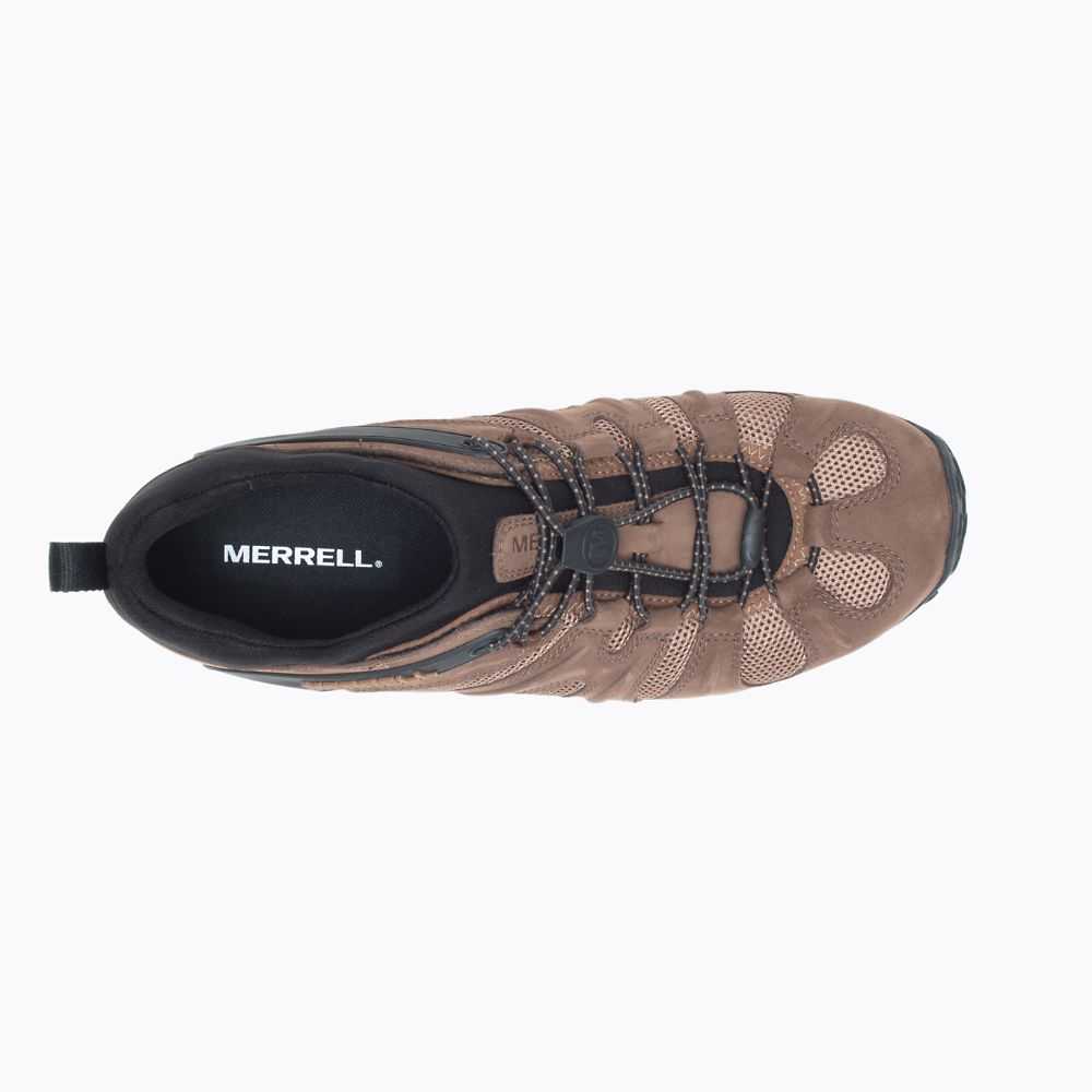 Brown Men's Merrell Chameleon 8 Stretch Sneakers | Dubai-0369485