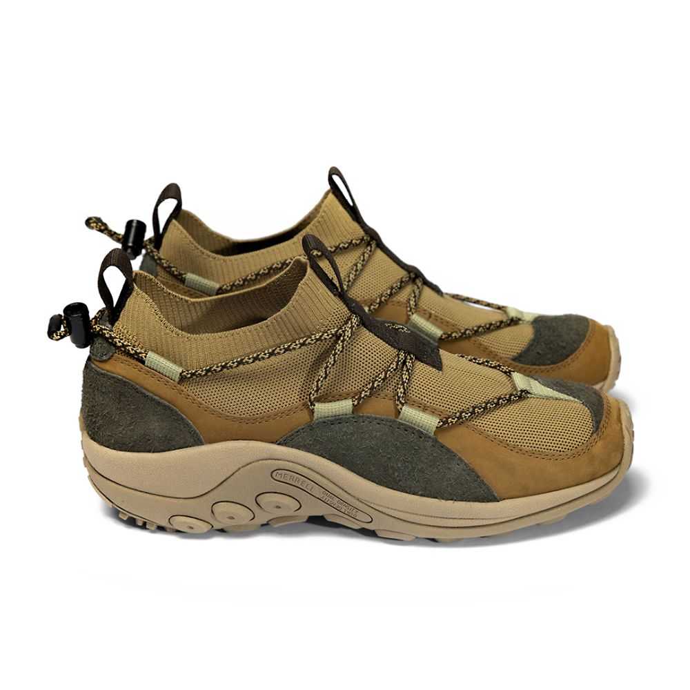 Brown Men's Merrell Jungle Moc Explorer Sneakers | Dubai-4765032