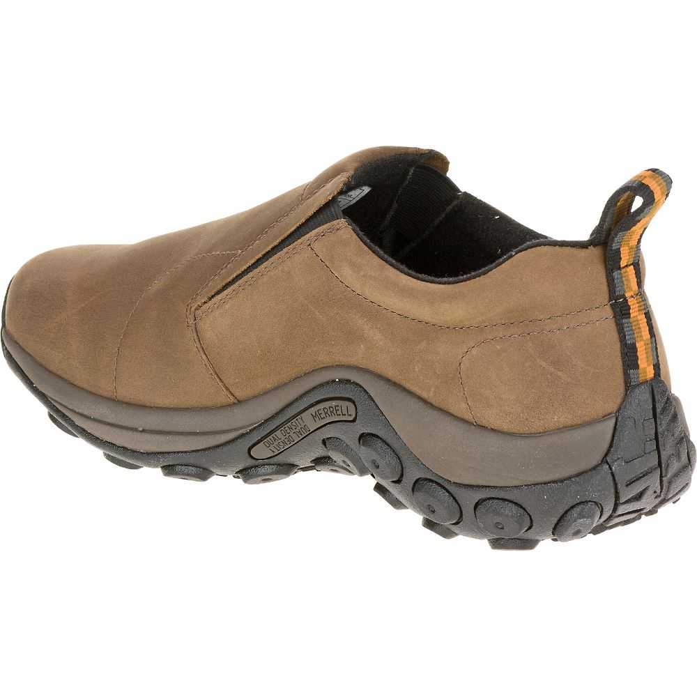 Brown Men's Merrell Jungle Moc Nubuck Wide Width Casual Shoes | Dubai-9046571