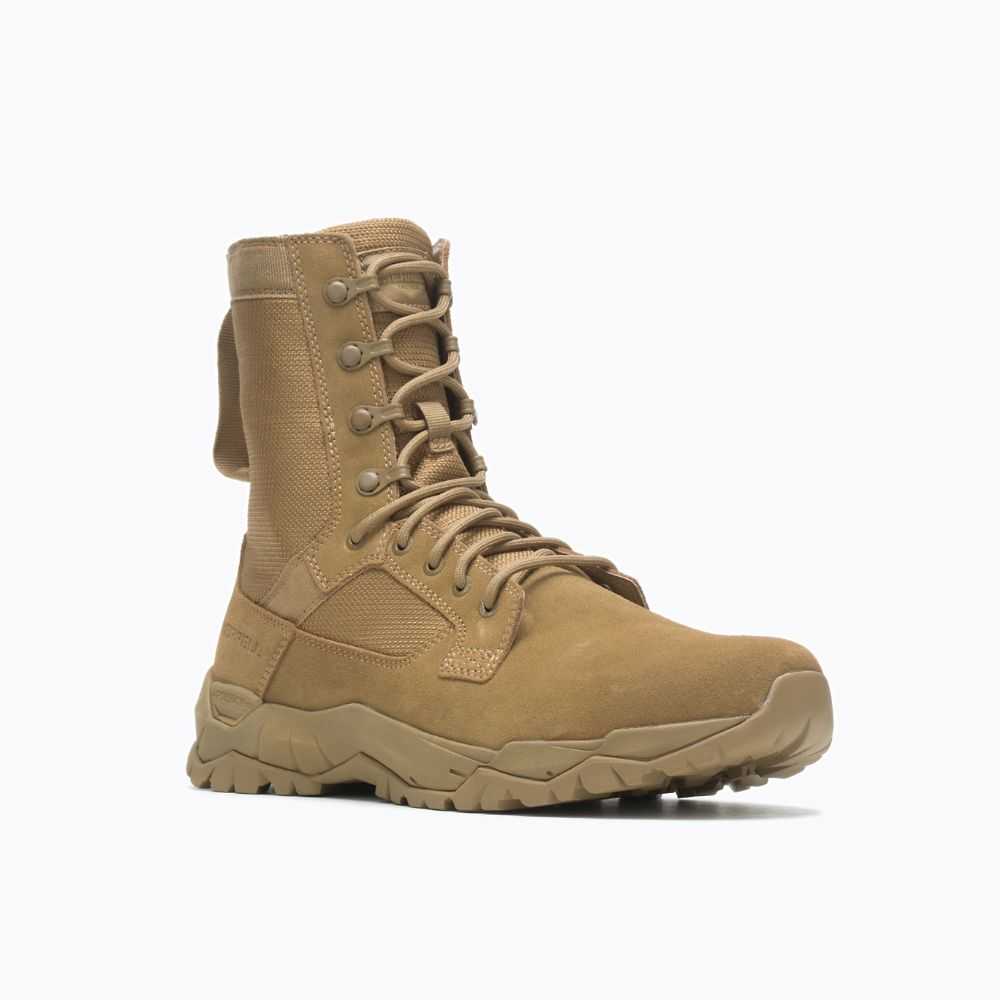 Brown Men's Merrell MQC 2 Wide Width Tactical Boots | Dubai-3701428