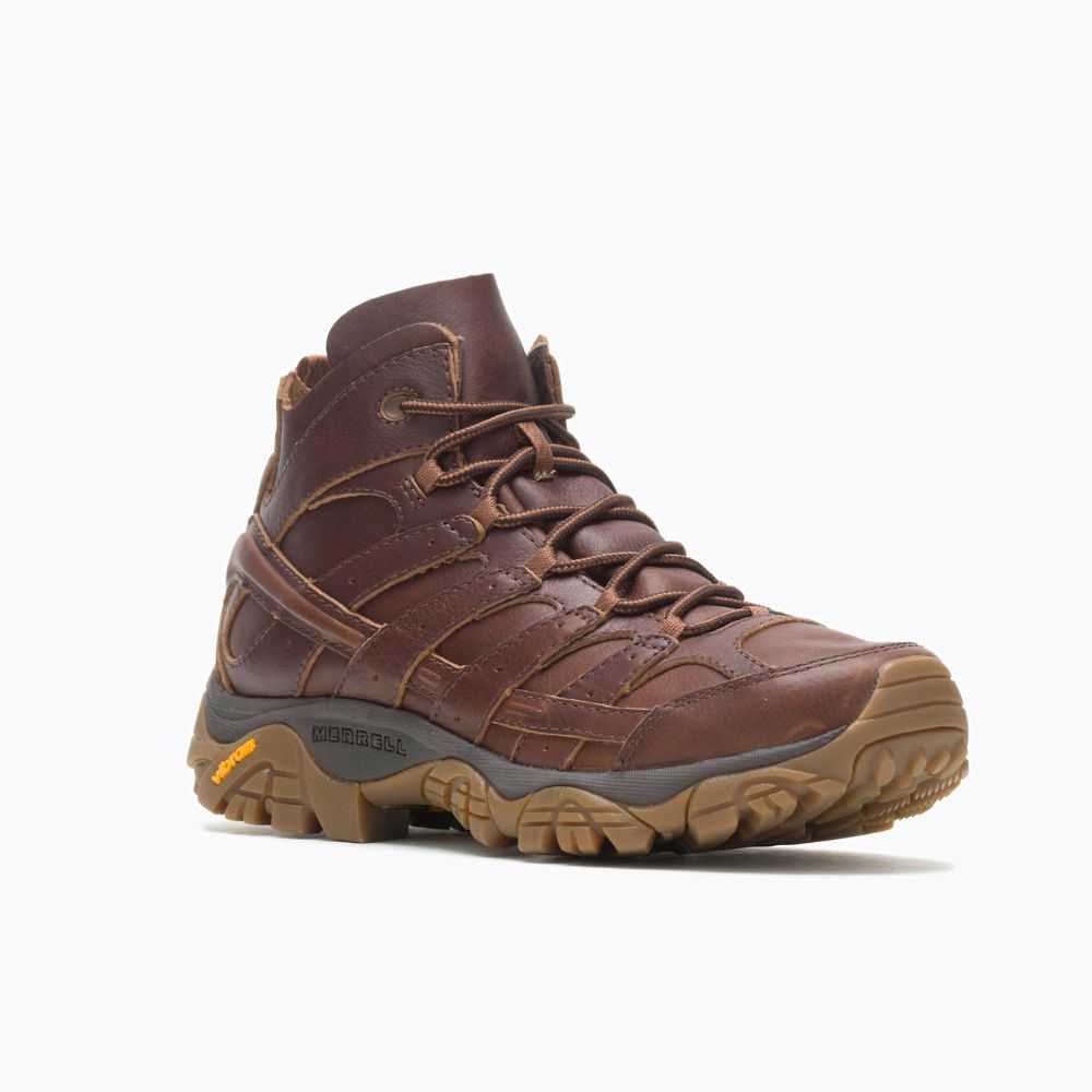 Brown Men's Merrell Moab 2 Decon Mid Hiking Boots | Dubai-0142376