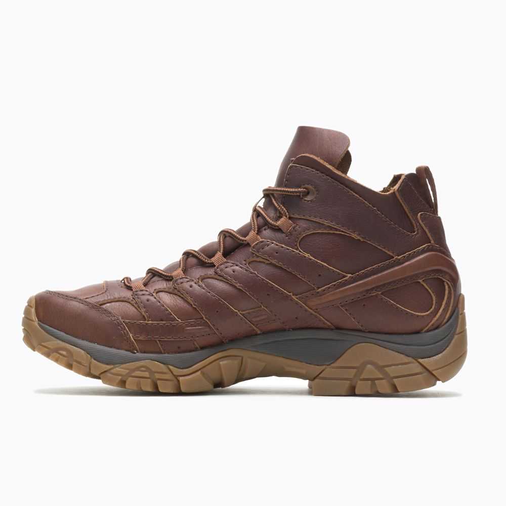 Brown Men's Merrell Moab 2 Decon Mid Hiking Boots | Dubai-0142376