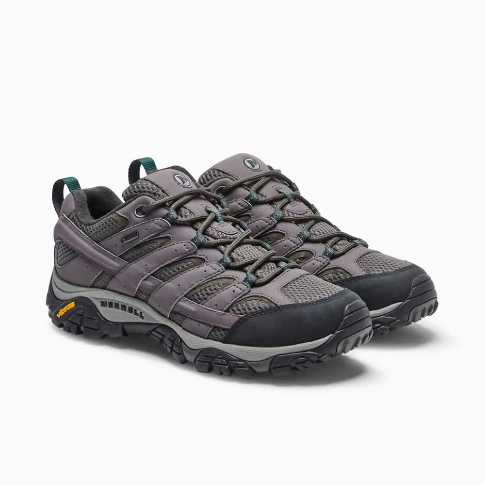 Brown Men's Merrell Moab 2 GORE-TEX® Hiking Shoes | Dubai-9758240