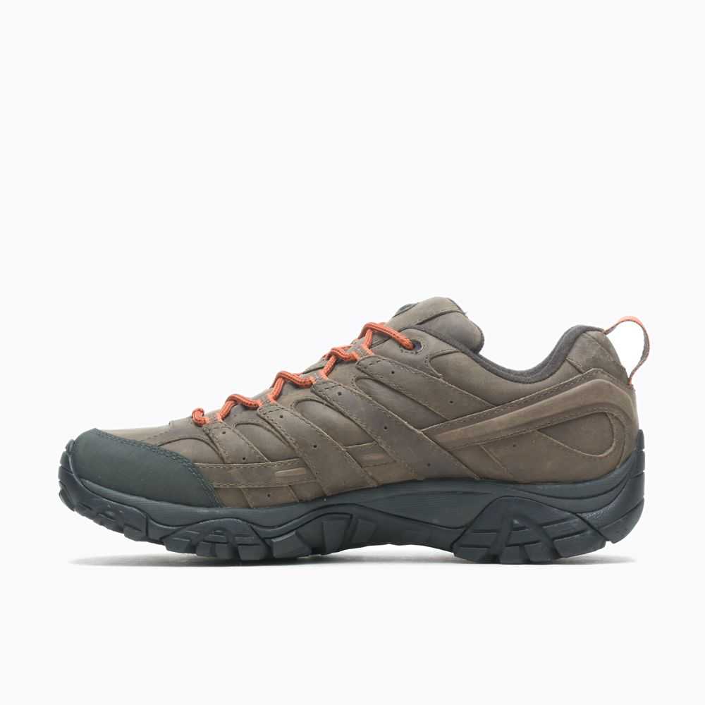 Brown Men's Merrell Moab 2 Prime Waterproof Hiking Shoes | Dubai-5476920