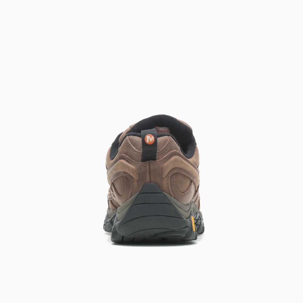 Brown Men's Merrell Moab 2 Prime Waterproof Hiking Shoes | Dubai-6304927