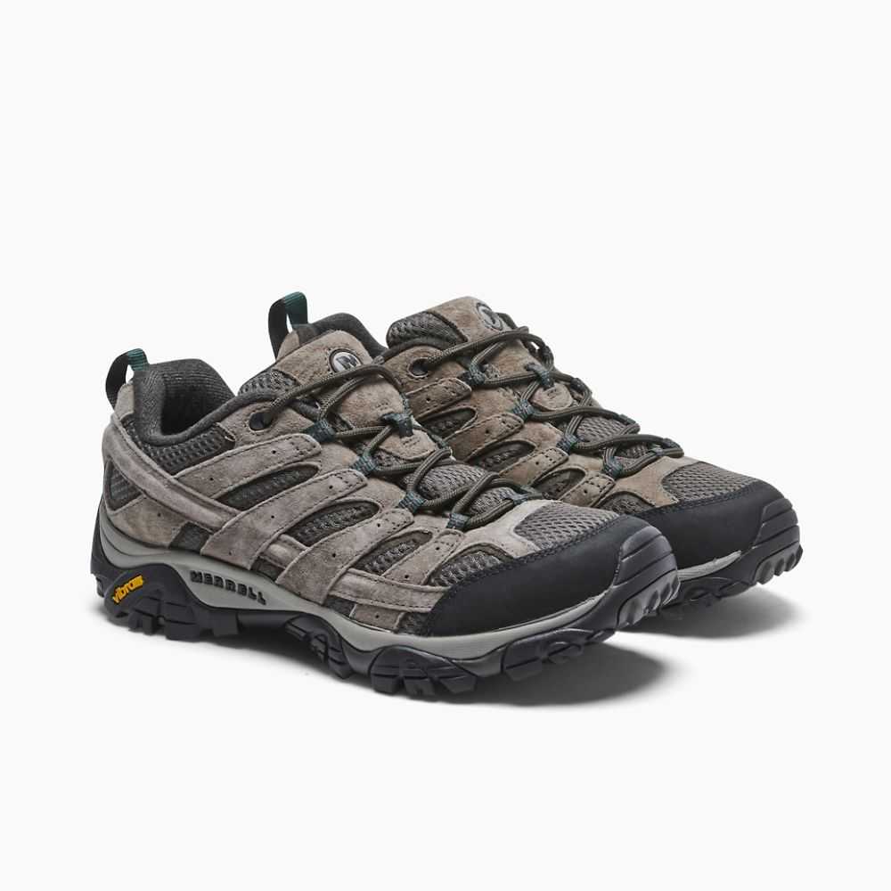 Brown Men's Merrell Moab 2 Ventilator Hiking Shoes | Dubai-7896153