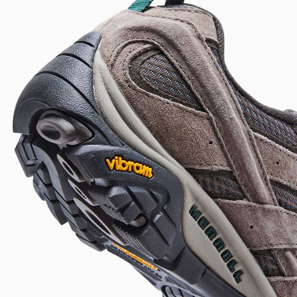 Brown Men's Merrell Moab 2 Ventilator Wide Width Hiking Shoes | Dubai-6302185