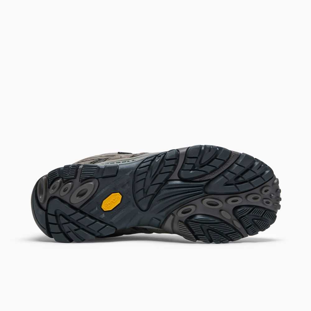 Brown Men's Merrell Moab 2 Waterproof Wide Width Hiking Shoes | Dubai-8367429