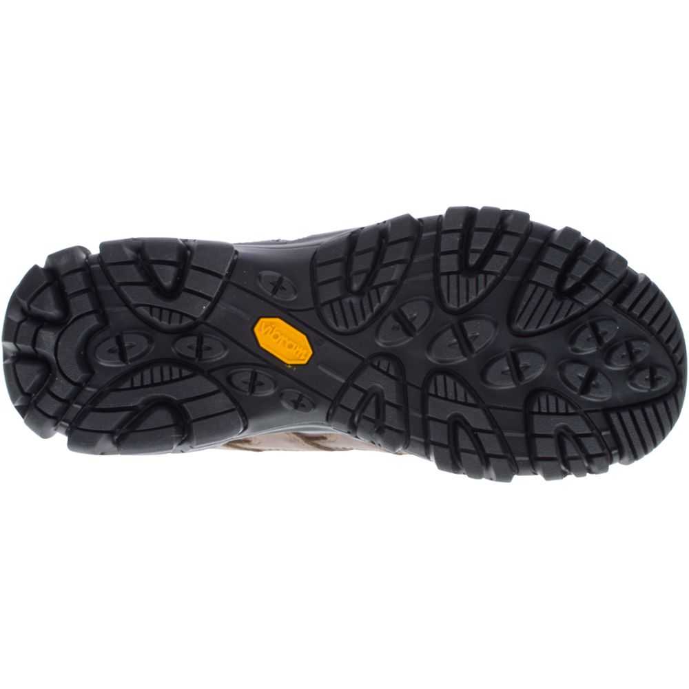 Brown Men's Merrell Moab 3 Prime Mid Waterproof Wide Width Hiking Boots | Dubai-0796425