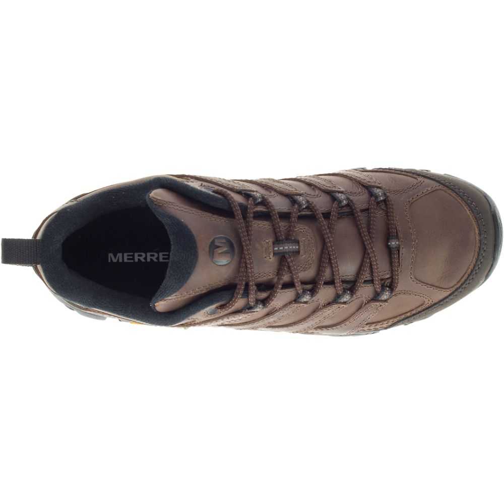 Brown Men's Merrell Moab 3 Prime Waterproof Hiking Shoes | Dubai-2370465