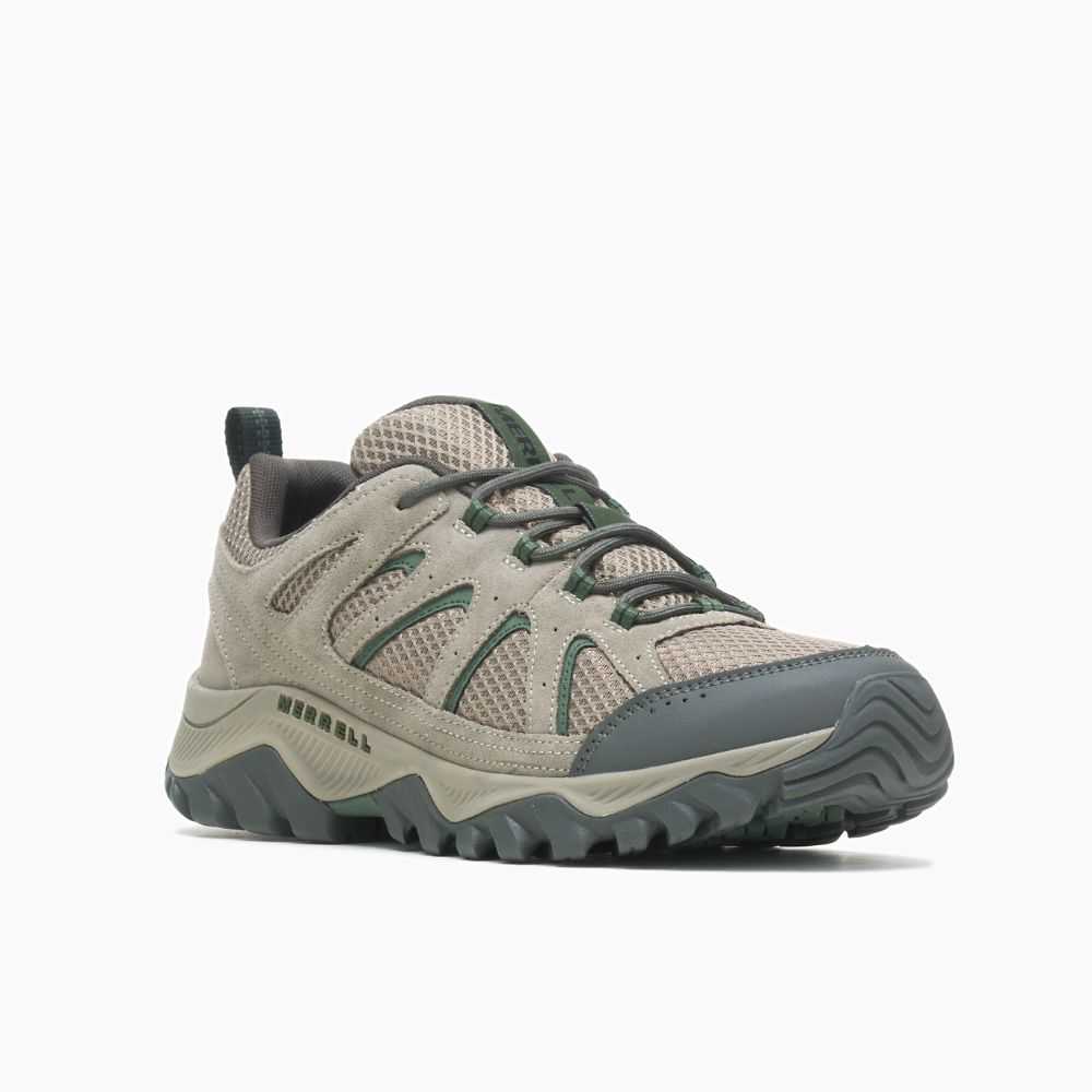 Brown Men's Merrell Oakcreek Hiking Shoes | Dubai-6942801