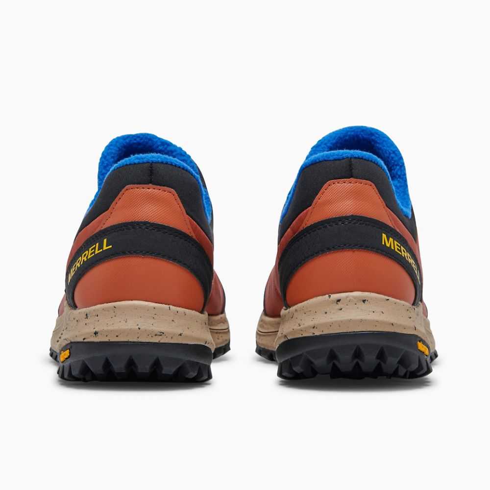 Brown/Orange Men's Merrell Nova Moc Sneakers | Dubai-3498125