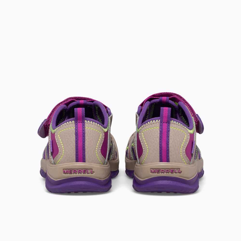 Brown/Purple Boys' Merrell Hydro Water Shoes | Dubai-3680295