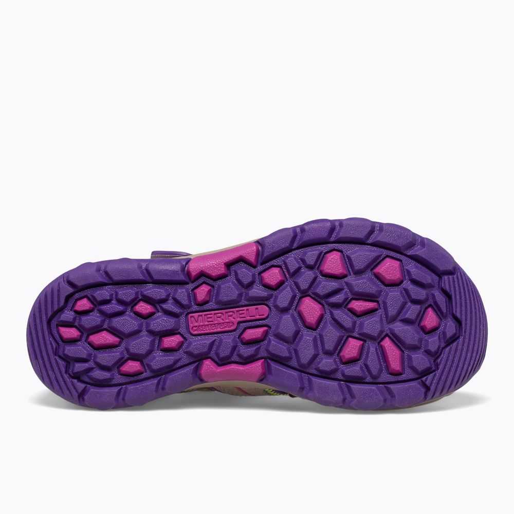 Brown/Purple Boys' Merrell Hydro Water Shoes | Dubai-3680295