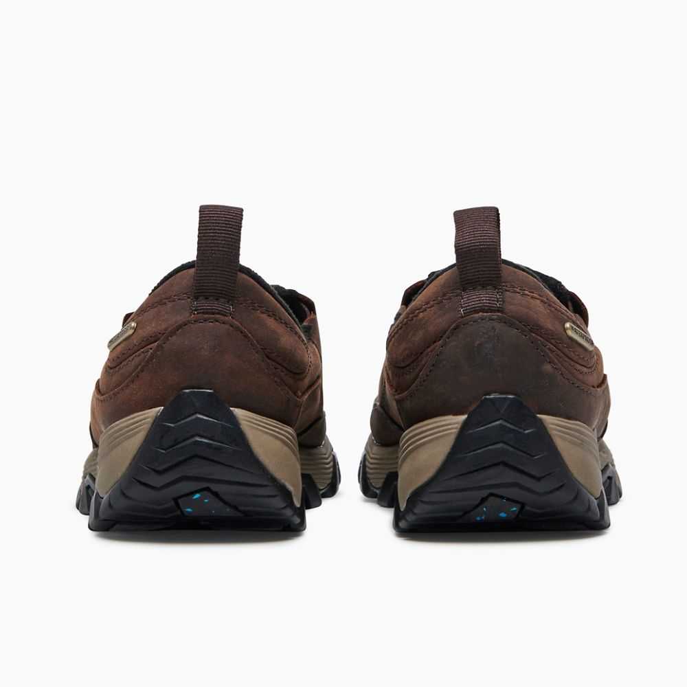 Brown Women's Merrell ColdPack Ice+ Moc Waterproof Hiking Shoes | Dubai-4302876