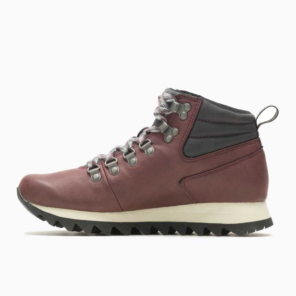 Burgundy Women's Merrell Alpine Hiking Boots | Dubai-6018432