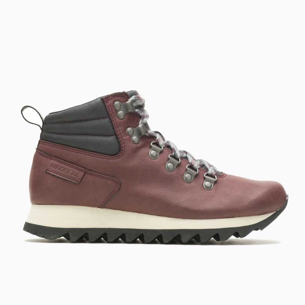 Burgundy Women\'s Merrell Alpine Hiking Boots | Dubai-6018432