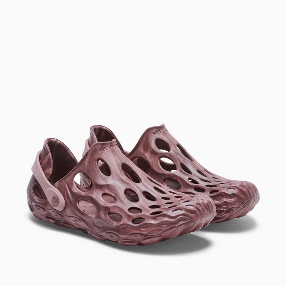 Burgundy Women's Merrell Hydro Moc Hiking Sandals | Dubai-1826405