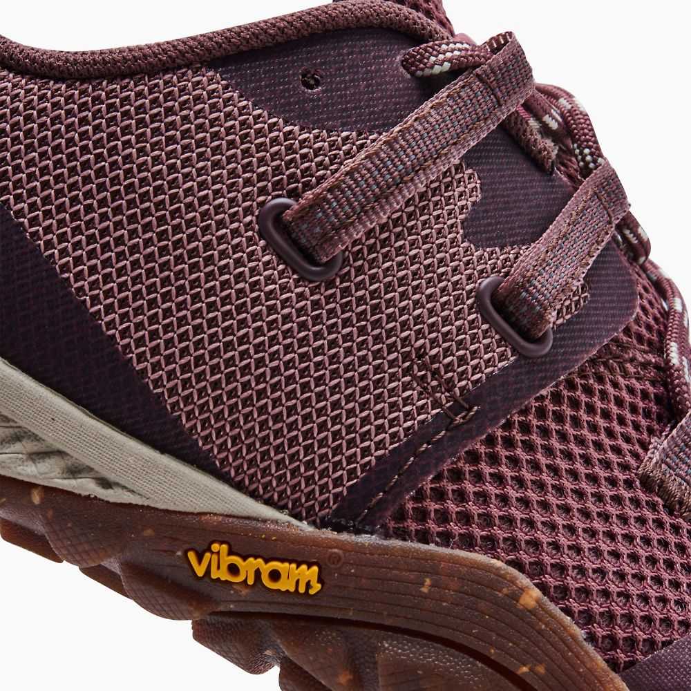 Burgundy Women's Merrell Trail Glove 6 Eco Trail Running Shoes | Dubai-3495187