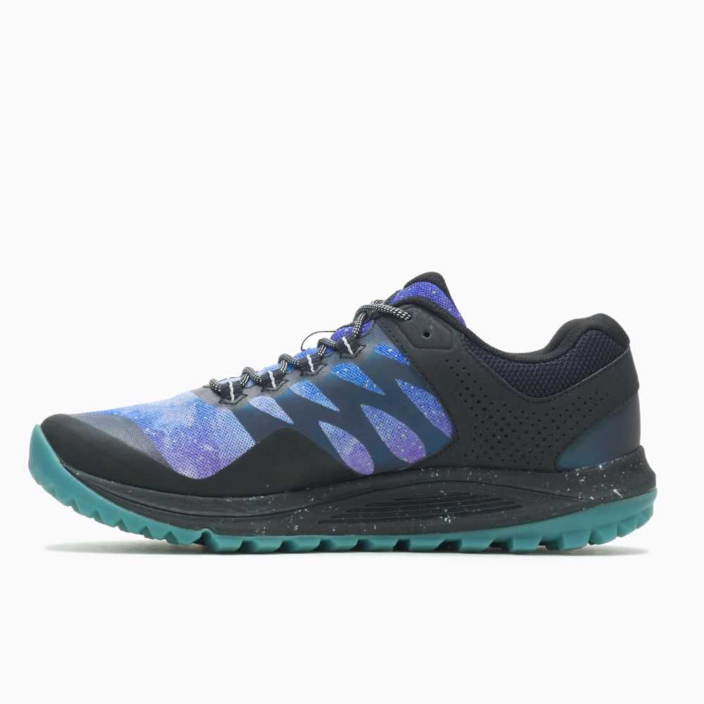 Dark Blue/Black Men's Merrell Nova 2 Night Sky Sneakers | Dubai-0127946