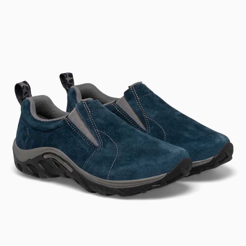 Dark Blue Girls' Merrell Jungle Moc Slip On Shoes | Dubai-0324951