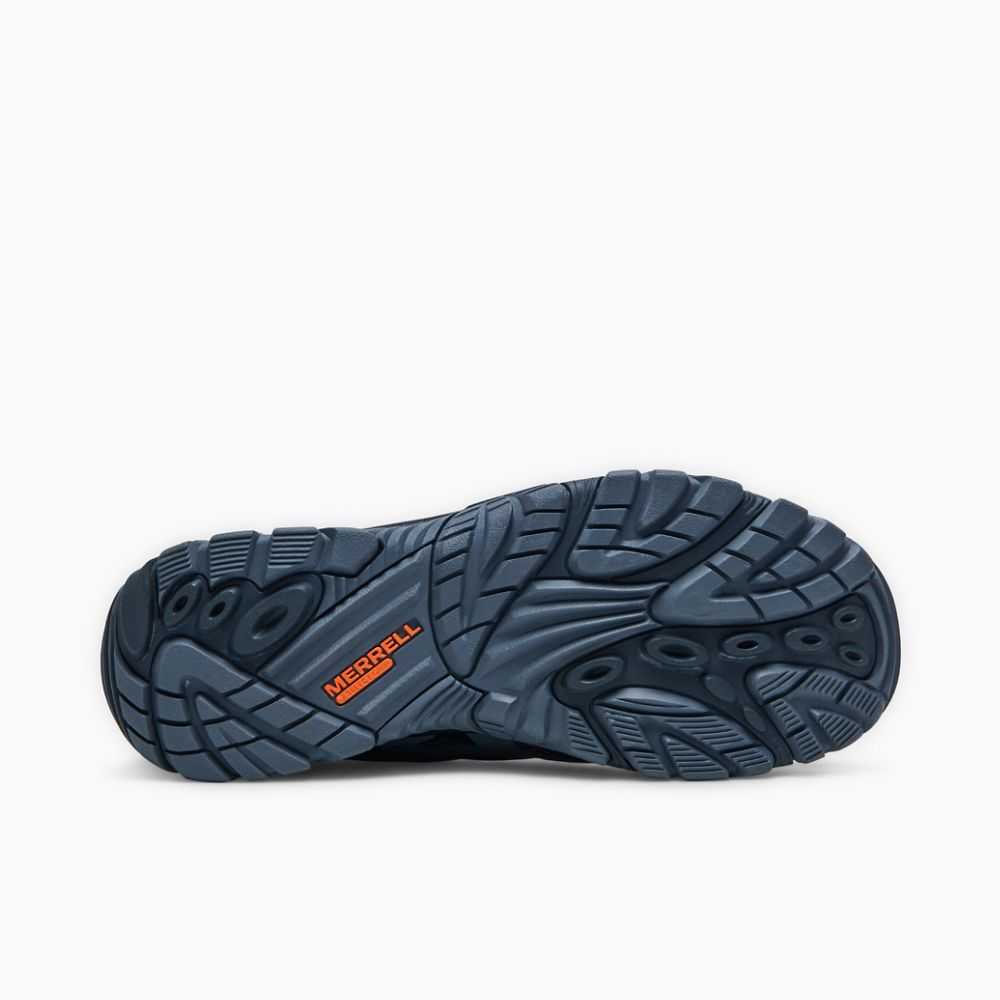 Dark Blue Men's Merrell Moab Edge 2 Hiking Shoes | Dubai-2568417