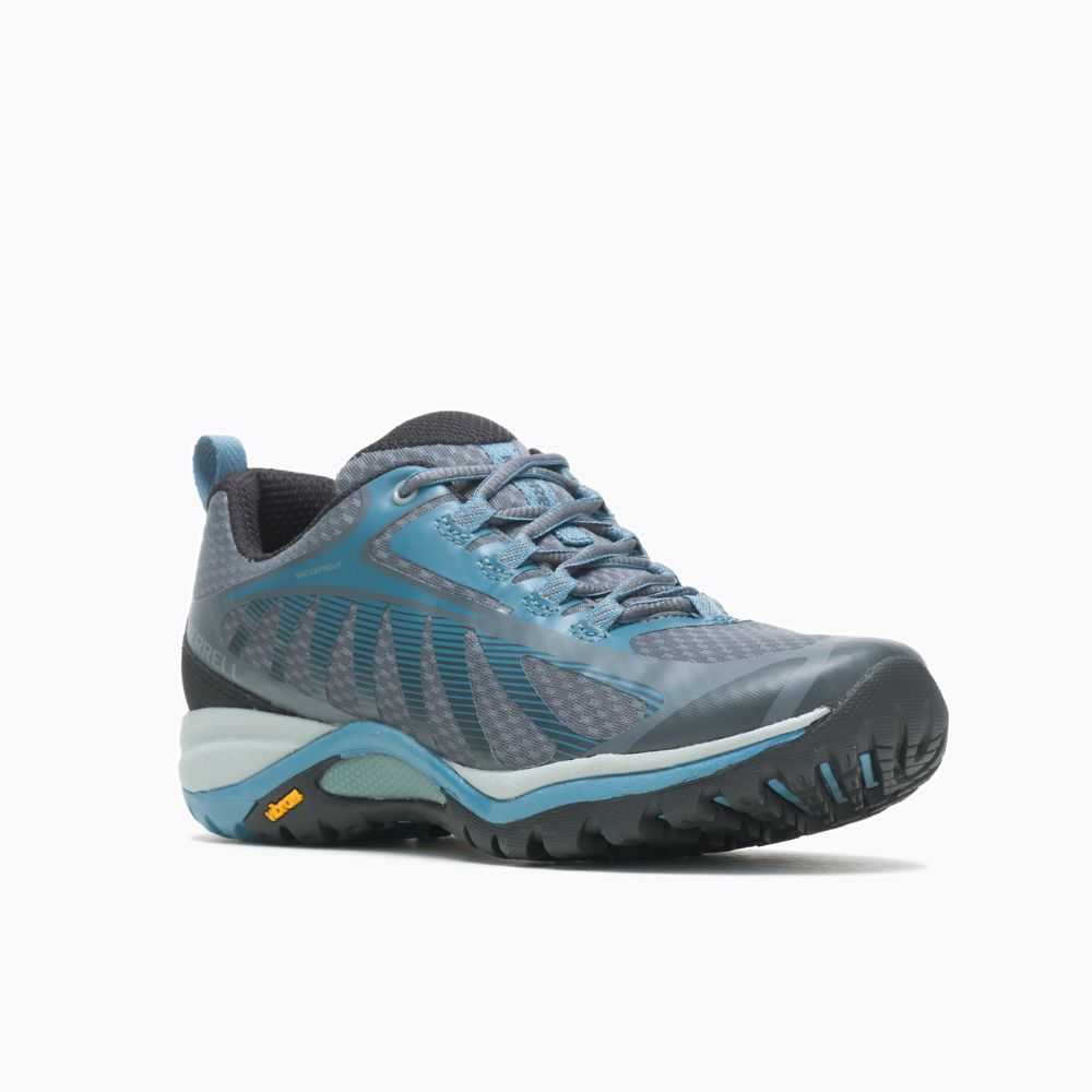 Dark Blue Women's Merrell Siren Edge 3 Waterproof Walking Shoes | Dubai-0791285