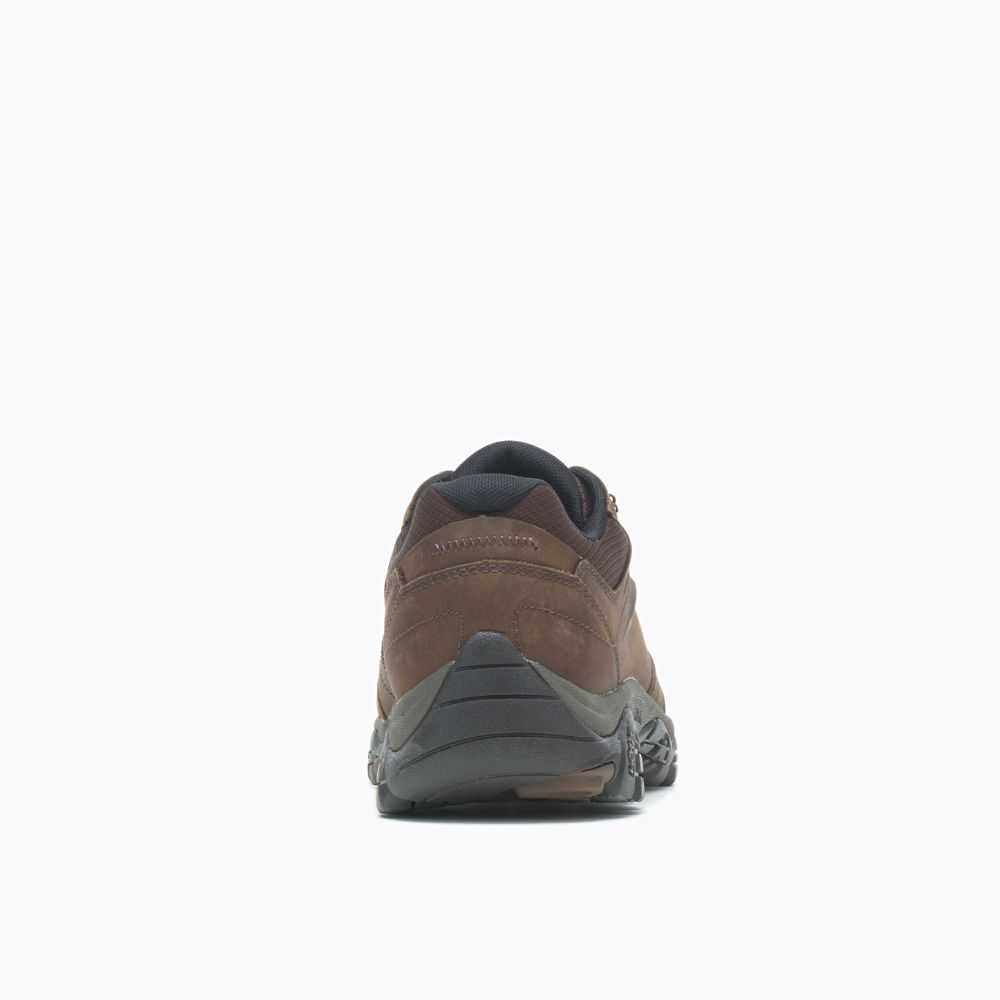 Dark Brown Men's Merrell Moab Adventure Lace Casual Sneakers | Dubai-9230478