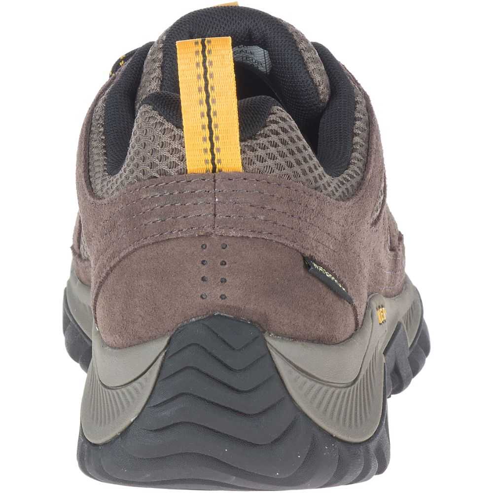 Dark Brown Men's Merrell Oakcreek Hiking Shoes | Dubai-3089741