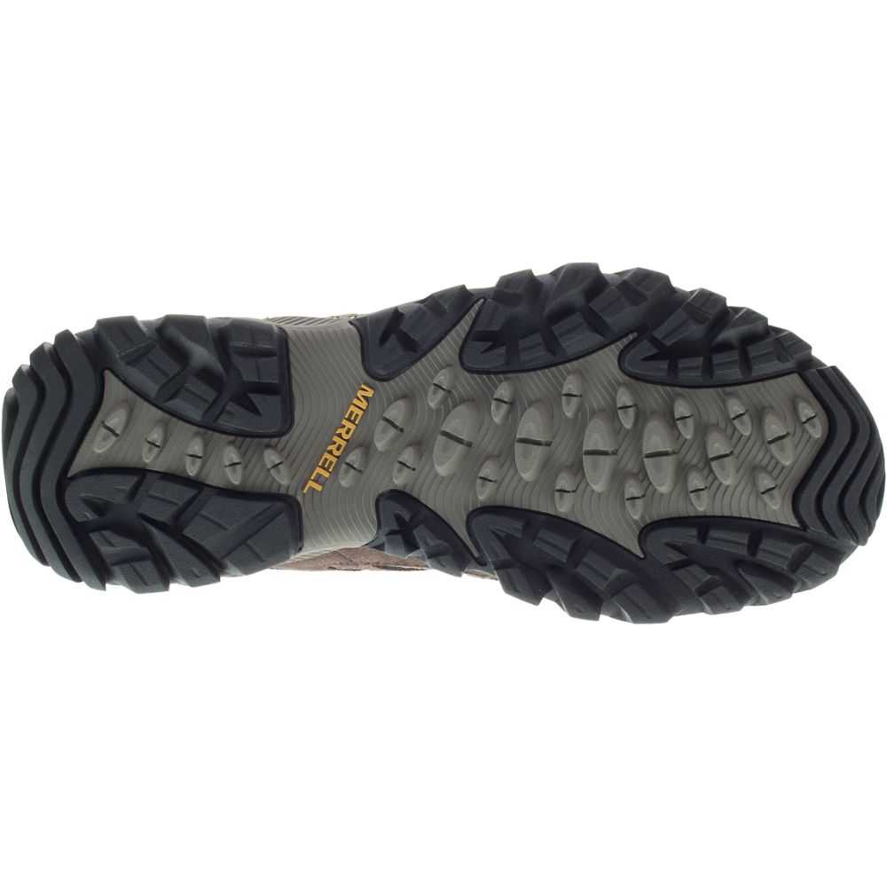 Dark Brown Men's Merrell Oakcreek Hiking Shoes | Dubai-3089741