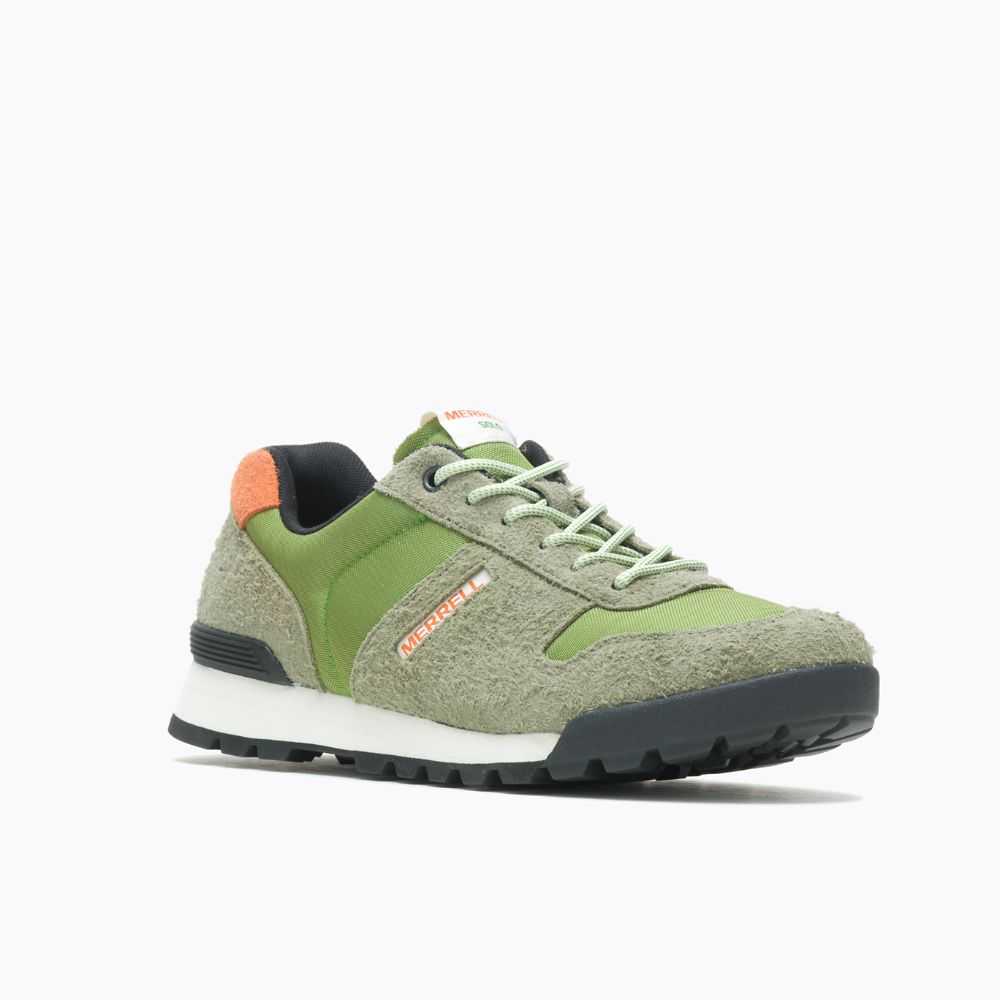 Dark Green Men's Merrell Solo Luxe 2 Sneakers | Dubai-5486902