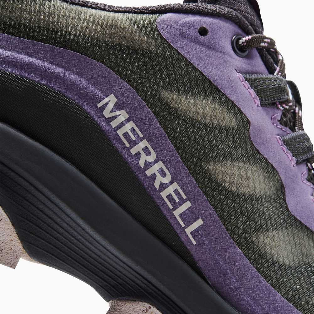 Dark Green Women's Merrell Moab Speed Walking Shoes | Dubai-0246971