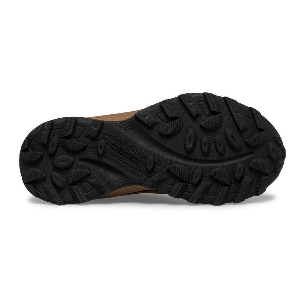 Dark Grey/Light Brown Boys' Merrell Moab Speed Low Waterproof Sneakers | Dubai-8037516