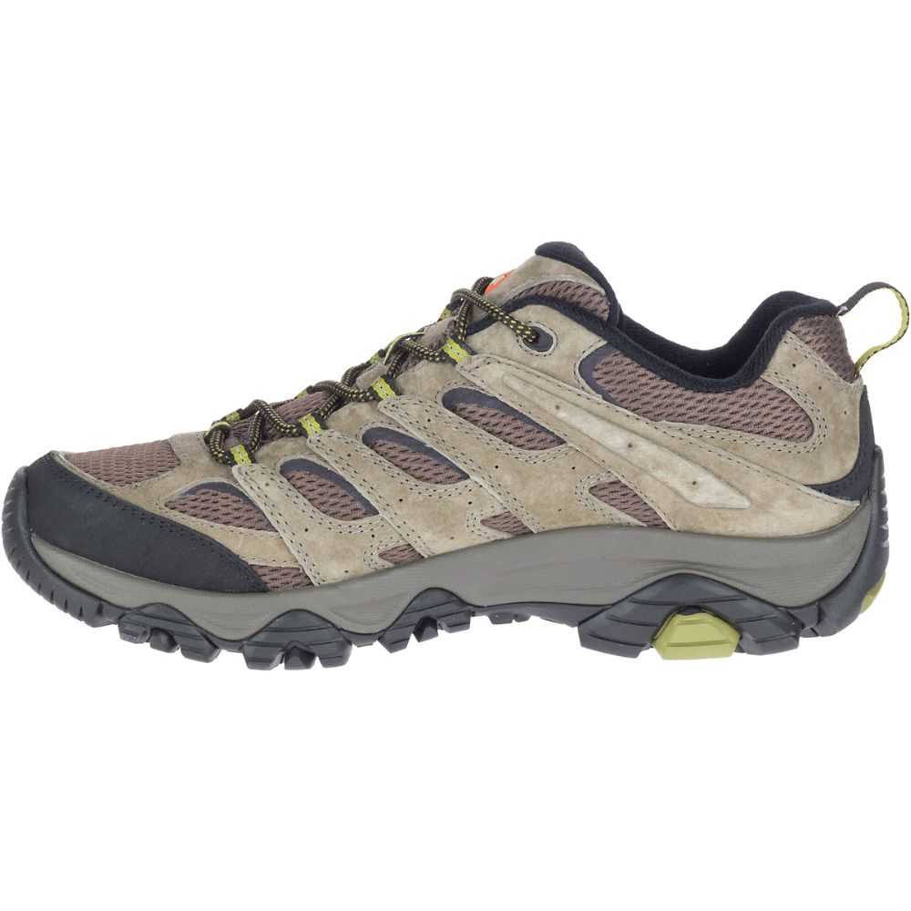 Dark Grey/Light Brown Men's Merrell Moab 3 Hiking Shoes | Dubai-9246507