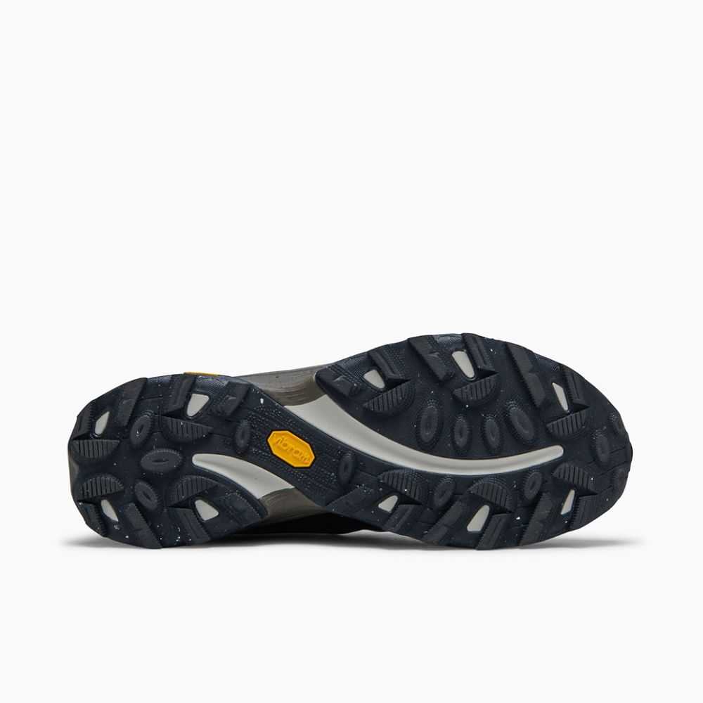 Dark Grey/Light Brown Men's Merrell Moab Speed Hiking Shoes | Dubai-9584021