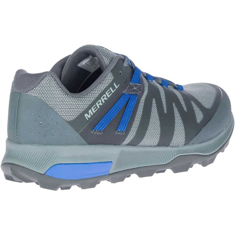 Dark Grey Men's Merrell Zion FST Trail Running Shoes | Dubai-3129745