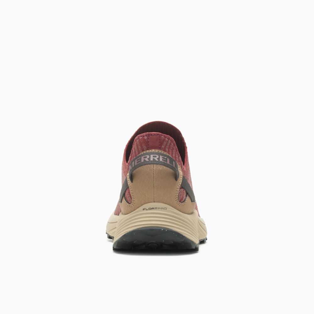 Dark Red Men's Merrell Embark Moc Sneakers | Dubai-6053491