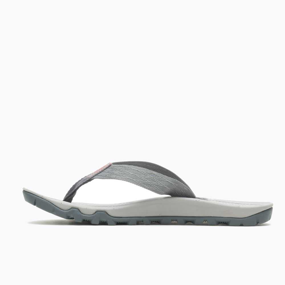 Deep Grey Men's Merrell Breakwater Hiking Sandals | Dubai-5968270