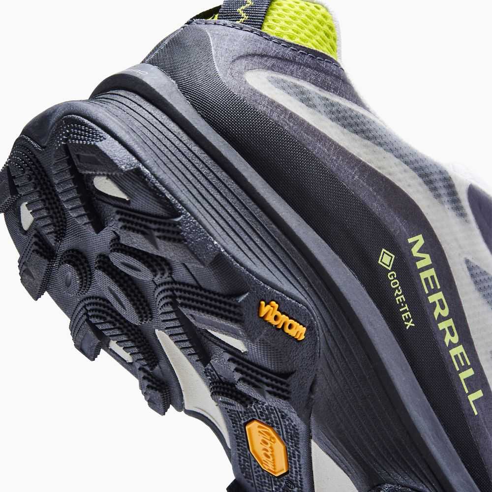 Deep Grey Men's Merrell Moab Speed GORE-TEX® Walking Shoes | Dubai-0143758