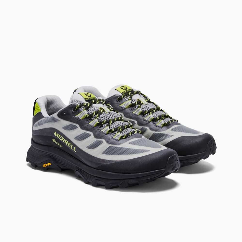 Deep Grey Men's Merrell Moab Speed GORE-TEX® Sneakers | Dubai-4657089