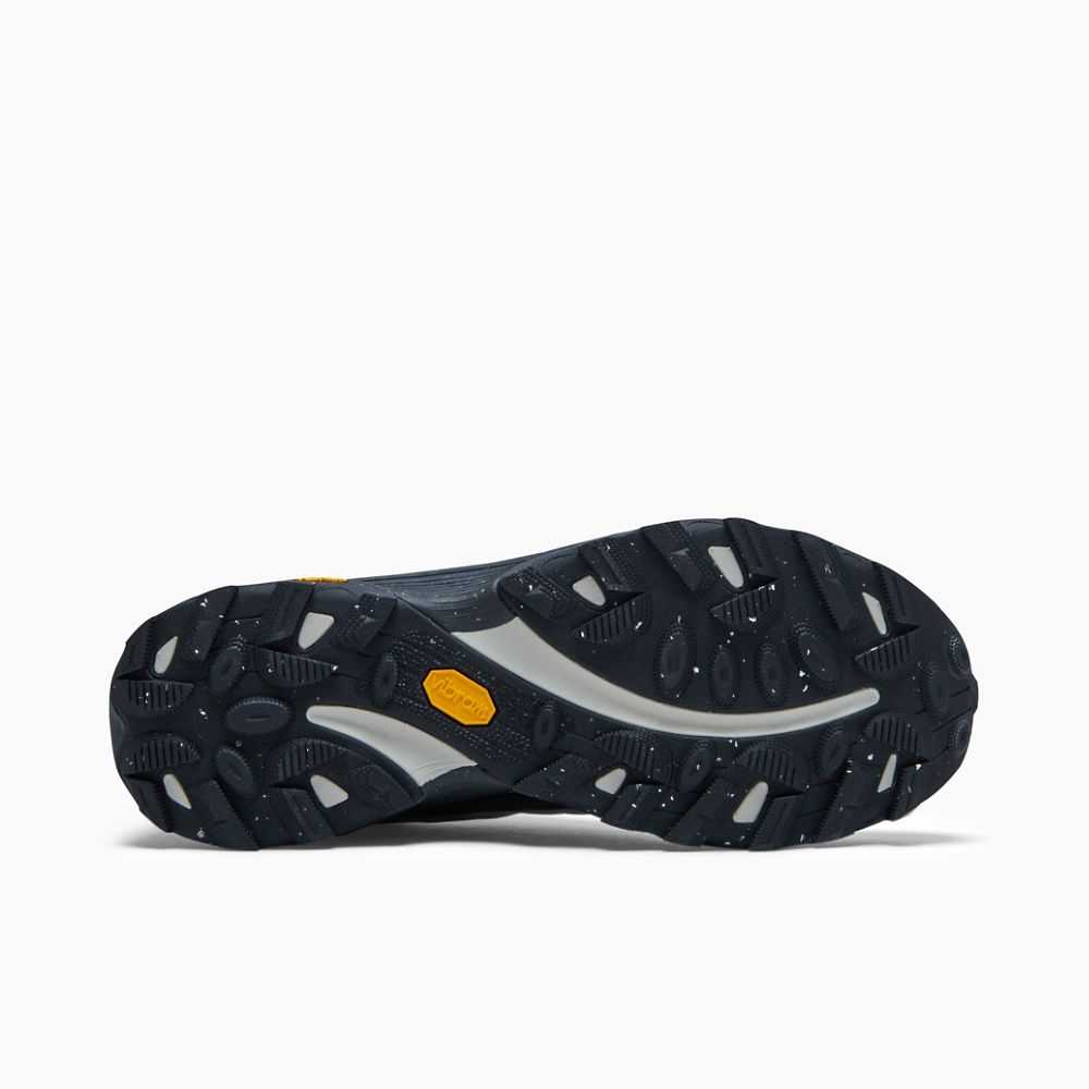 Deep Grey Men's Merrell Moab Speed Mid GORE-TEX® Sneakers | Dubai-0913724