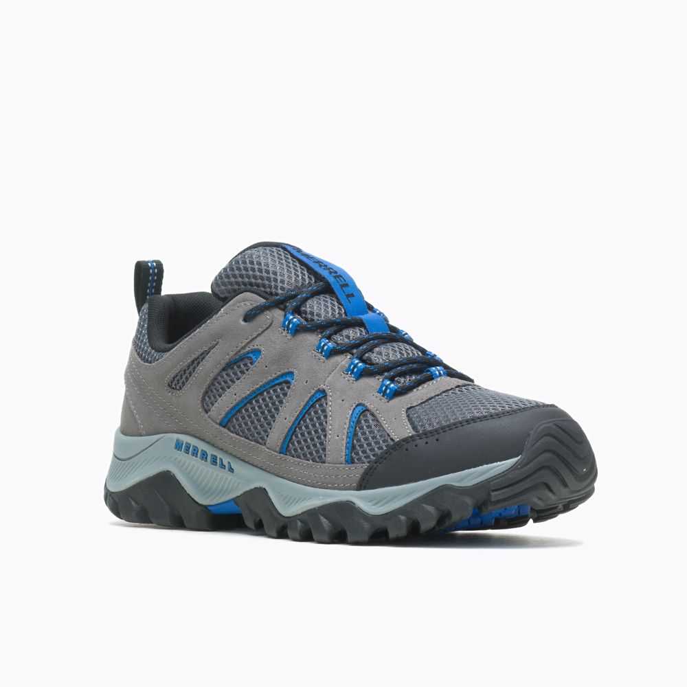 Deep Grey Men's Merrell Oakcreek Hiking Shoes | Dubai-9382574